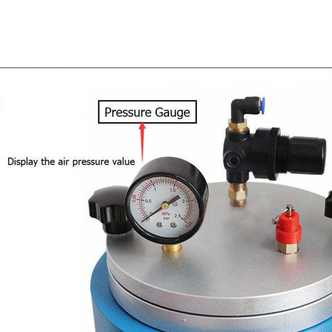 5.5LB مخزن واکس انژکتور برای جواهرات 500W کنترل دستی 3